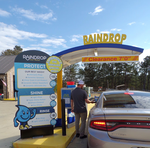 Raindrop Car Wash Anniston. Calhoun County. Alabama 1 word1