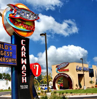 Rocket Express Car Wash Midvale. Salt Lake County. Utah 1 word2