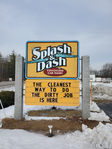 Splash & Dash Touchless Car Wash Rochester. Strafford County. New York 1 word1