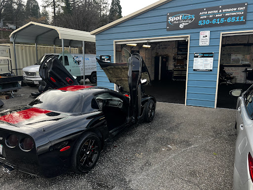 Spotless Detail Window Tint Grass Valley. Nevada County. California 1 word3