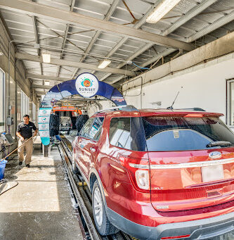Sunset Car Wash Irving. Dallas County. Texas 2 word3