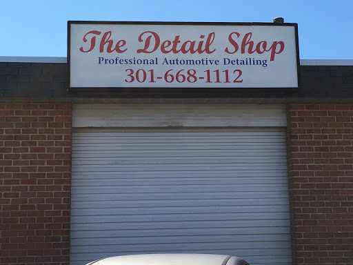 The Detail Shop Frederick. Frederick County. Maryland 1 word1