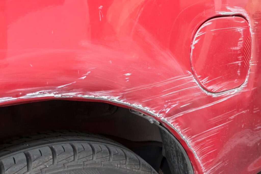 Scratched My Car 1 word2