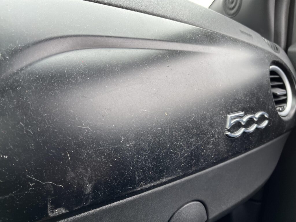 Sticky Plastic In The Car 1 word3